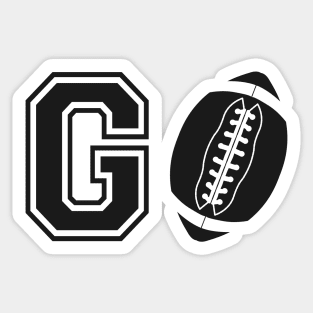 Football - Go football Sticker